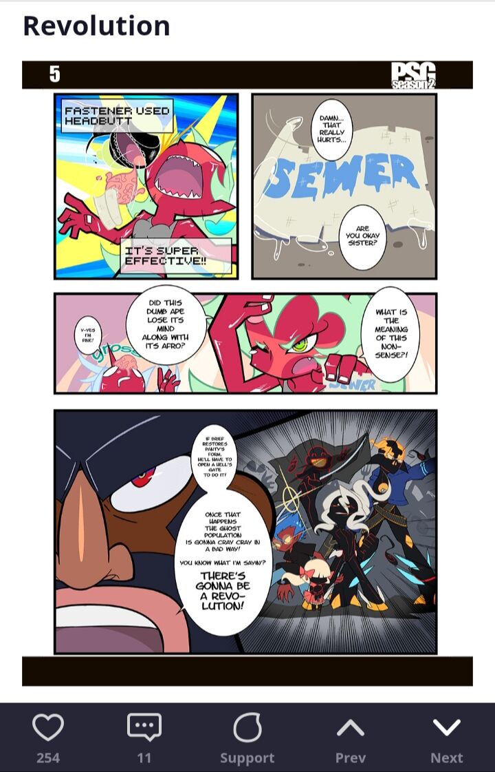 Panty and Stocking Season 2 Fan Comic page 6 full