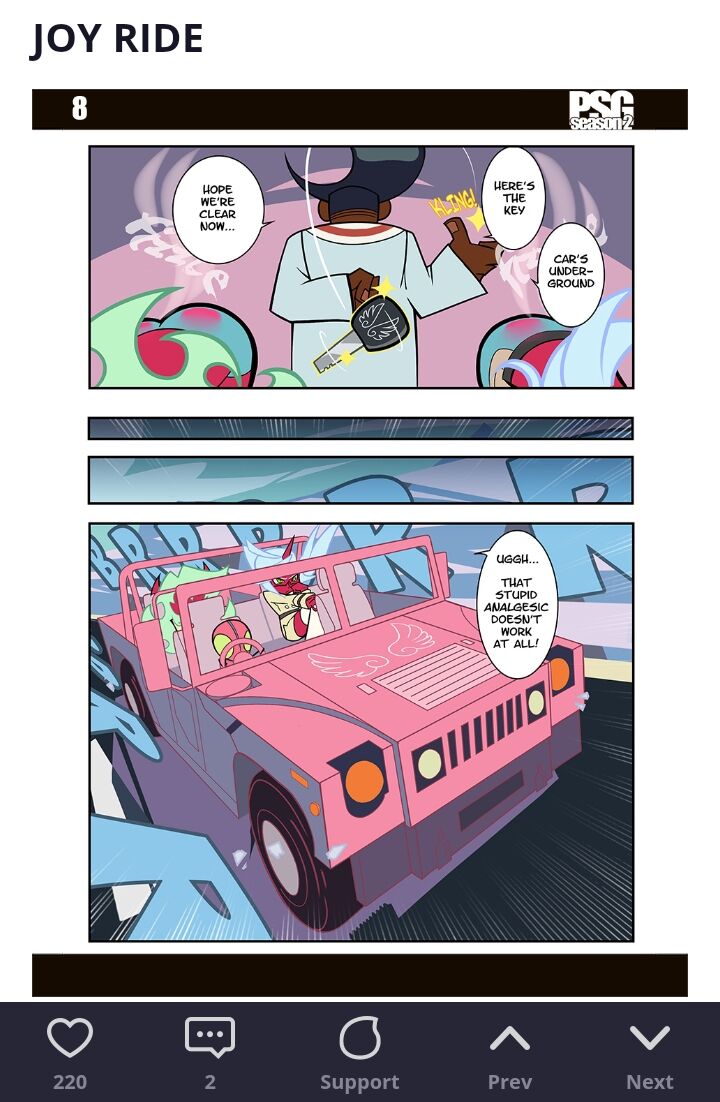 Panty and Stocking Season 2 Fan Comic page 9 full