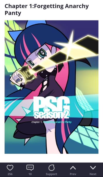 Panty and Stocking Season 2 Fan Comic cover