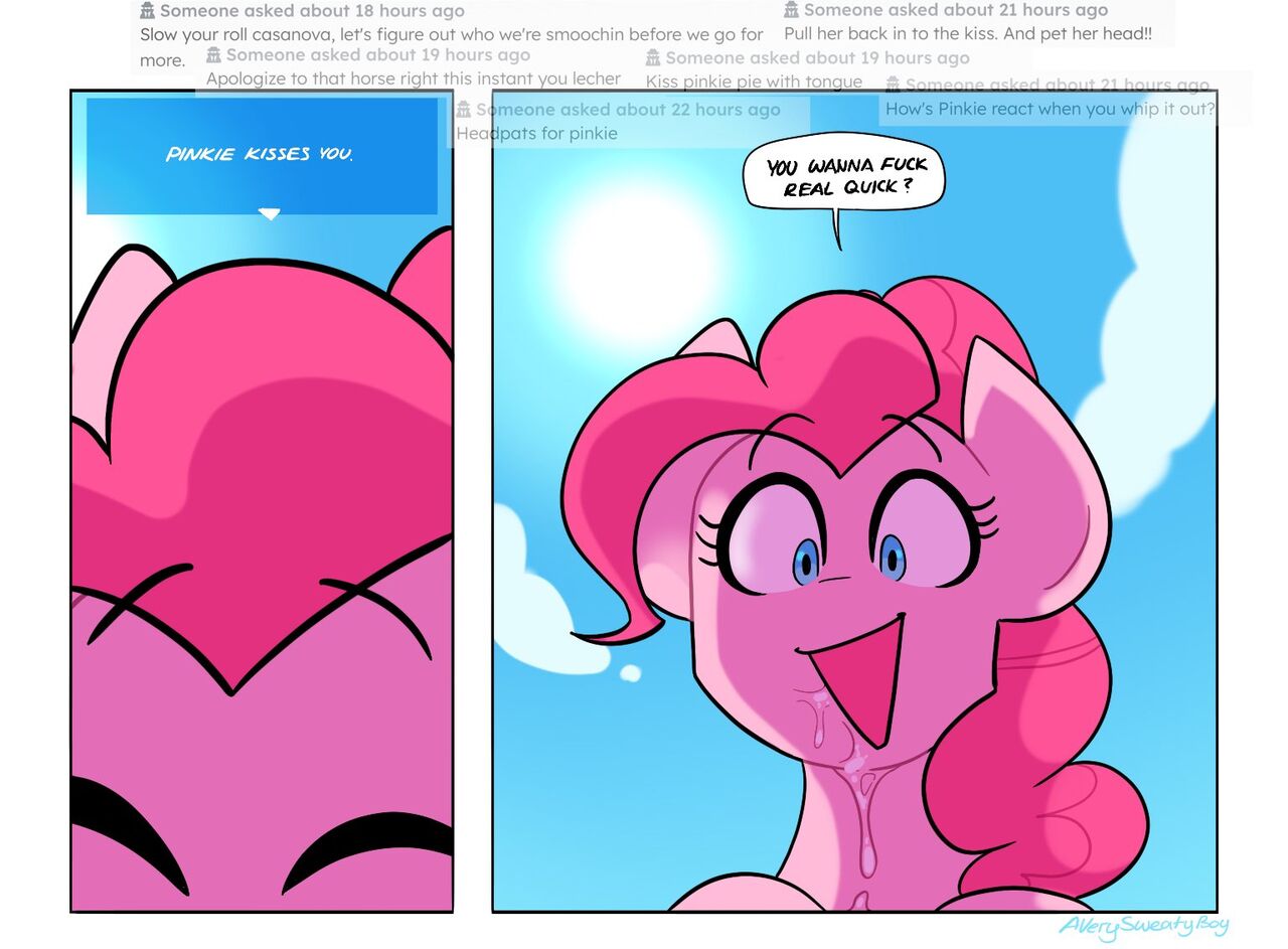 Pinkie Pie Retrospring Comic page 5 full