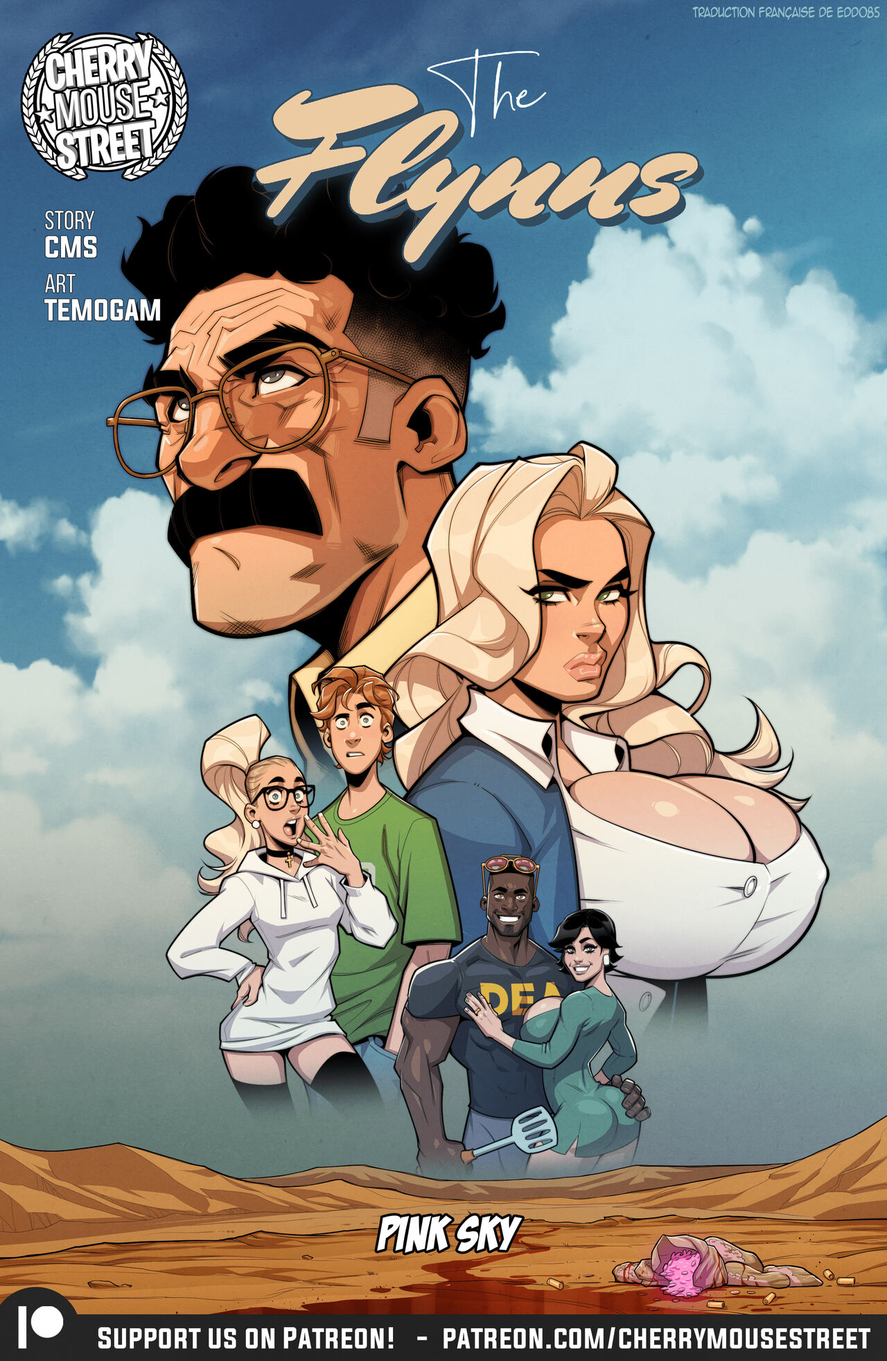 The Flynns : Pink Sky page 1 full