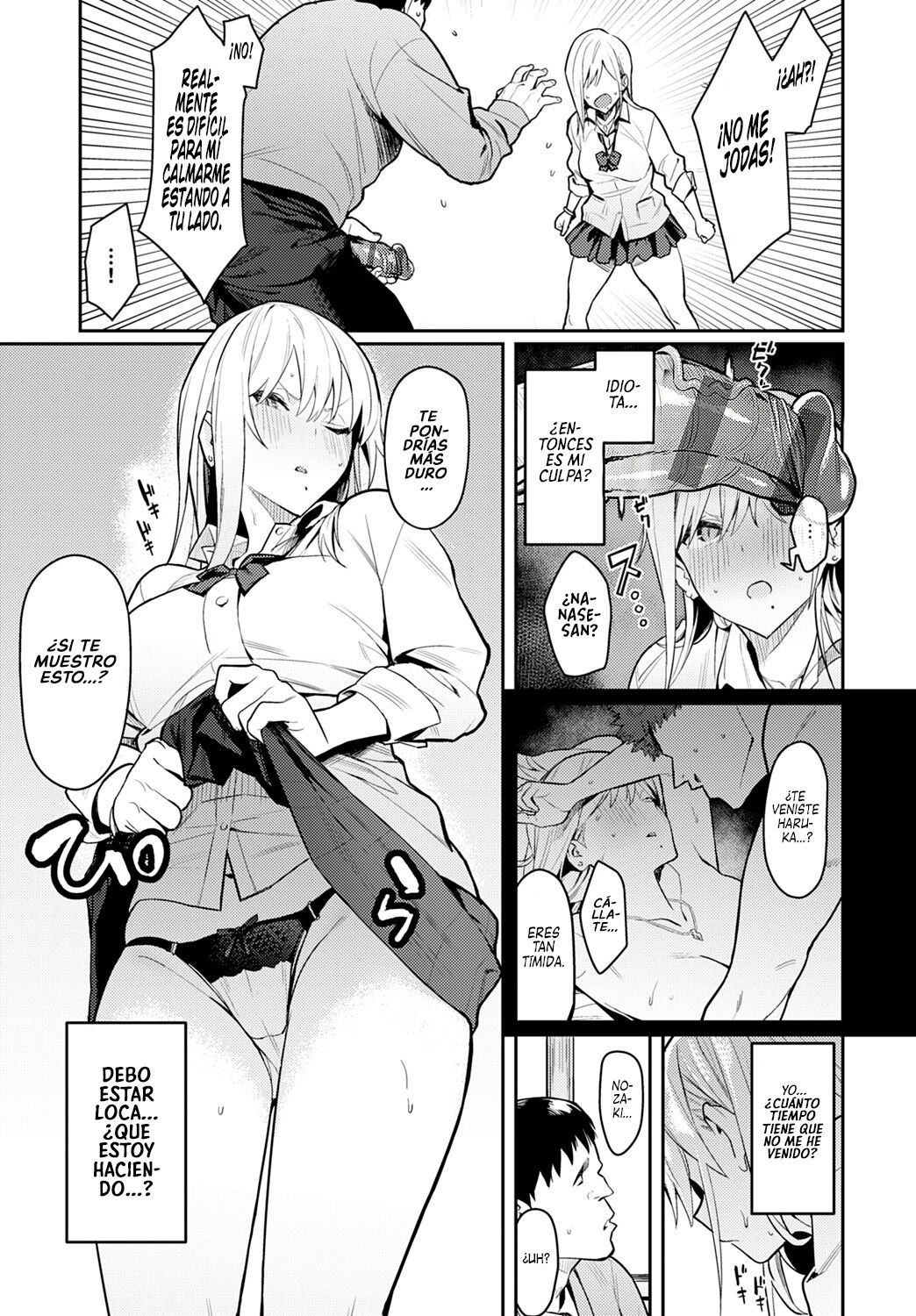 PART 1 + 2 | La Bella y la Bestia ~La Gyaru y el repugnante Otaku~ page 9 full