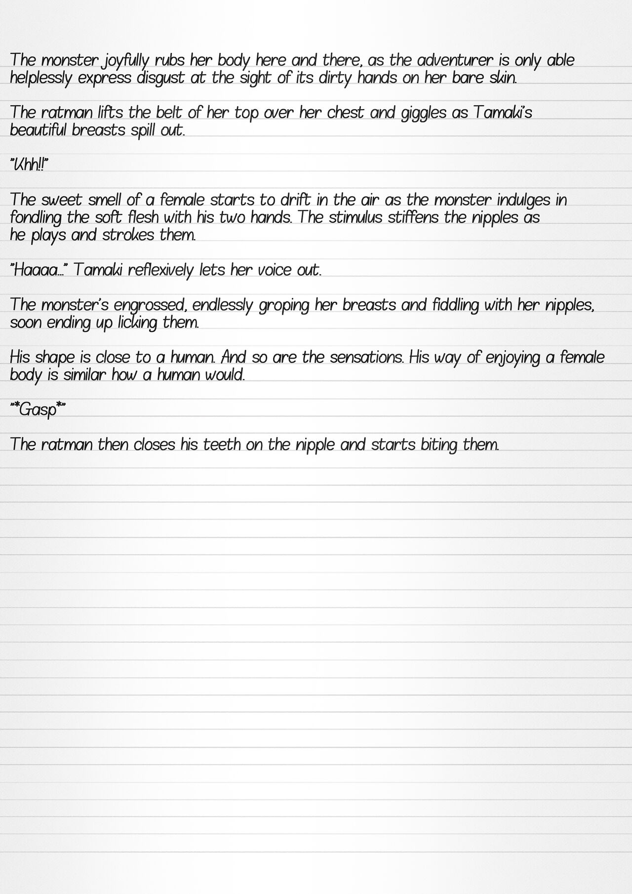 Misuke's Short Stories 14 - Bad End page 7 full