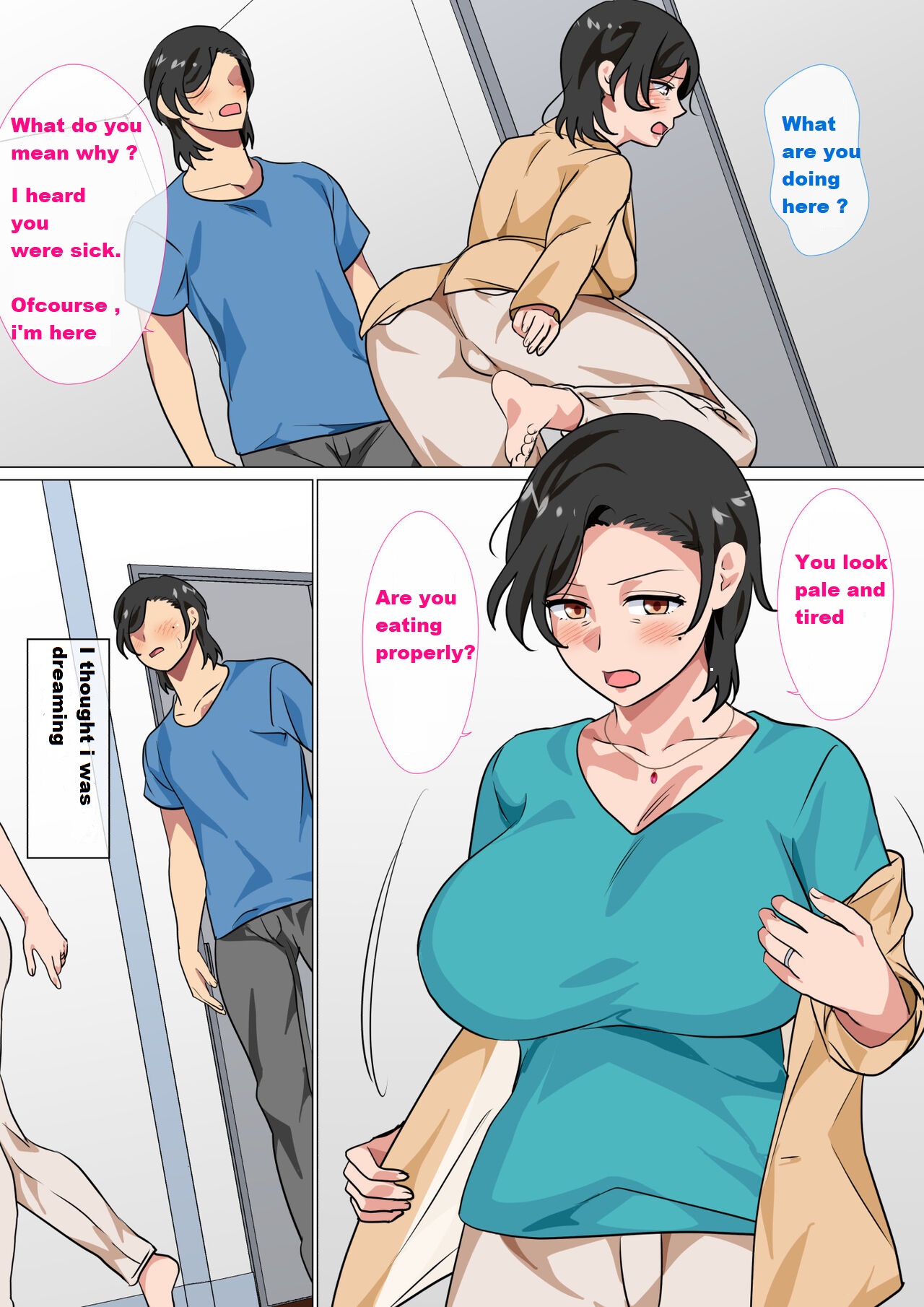Hahaoya ni Kokuhaku Shitara Ichinichi dake Sex o Sasete Kureta Hanashi 2 | I Confessed to My Mom She Let Me Have a One-Day-Only Sex-Fest 2 page 8 full