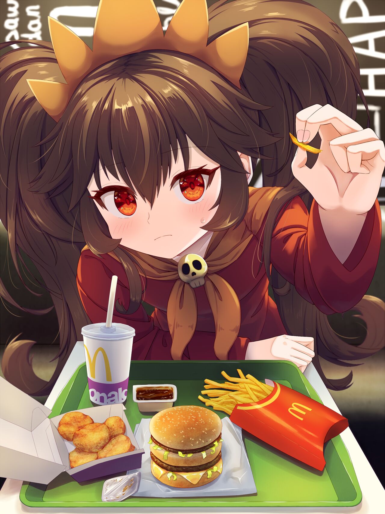 Taking Your Waifu On A Date To McDonalds page 3 full