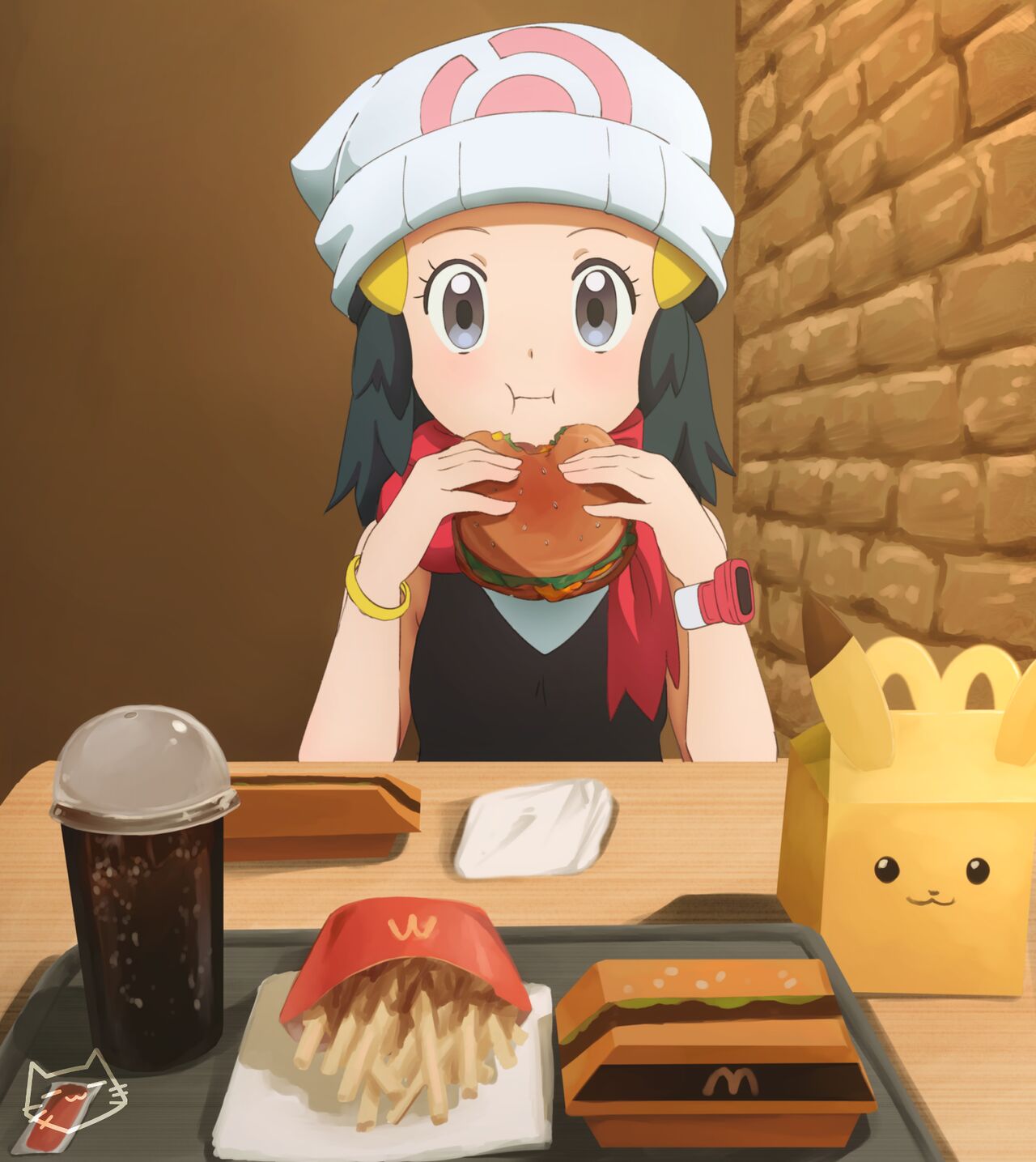 Taking Your Waifu On A Date To McDonalds page 7 full