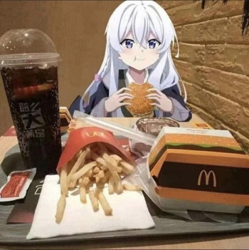 Taking Your Waifu On A Date To McDonalds cover