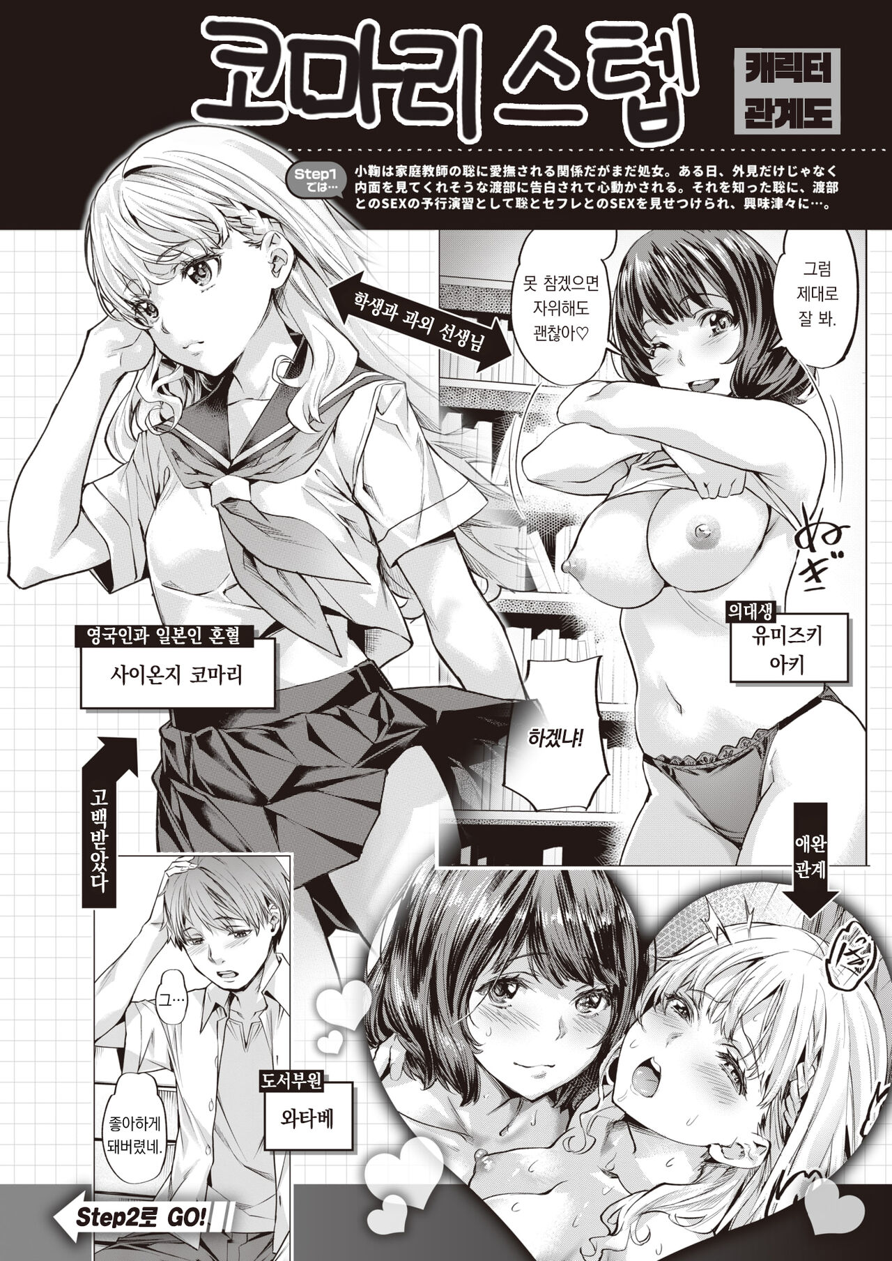 Komari Step -Step2- | 코마리 스텝 -Step2- page 2 full