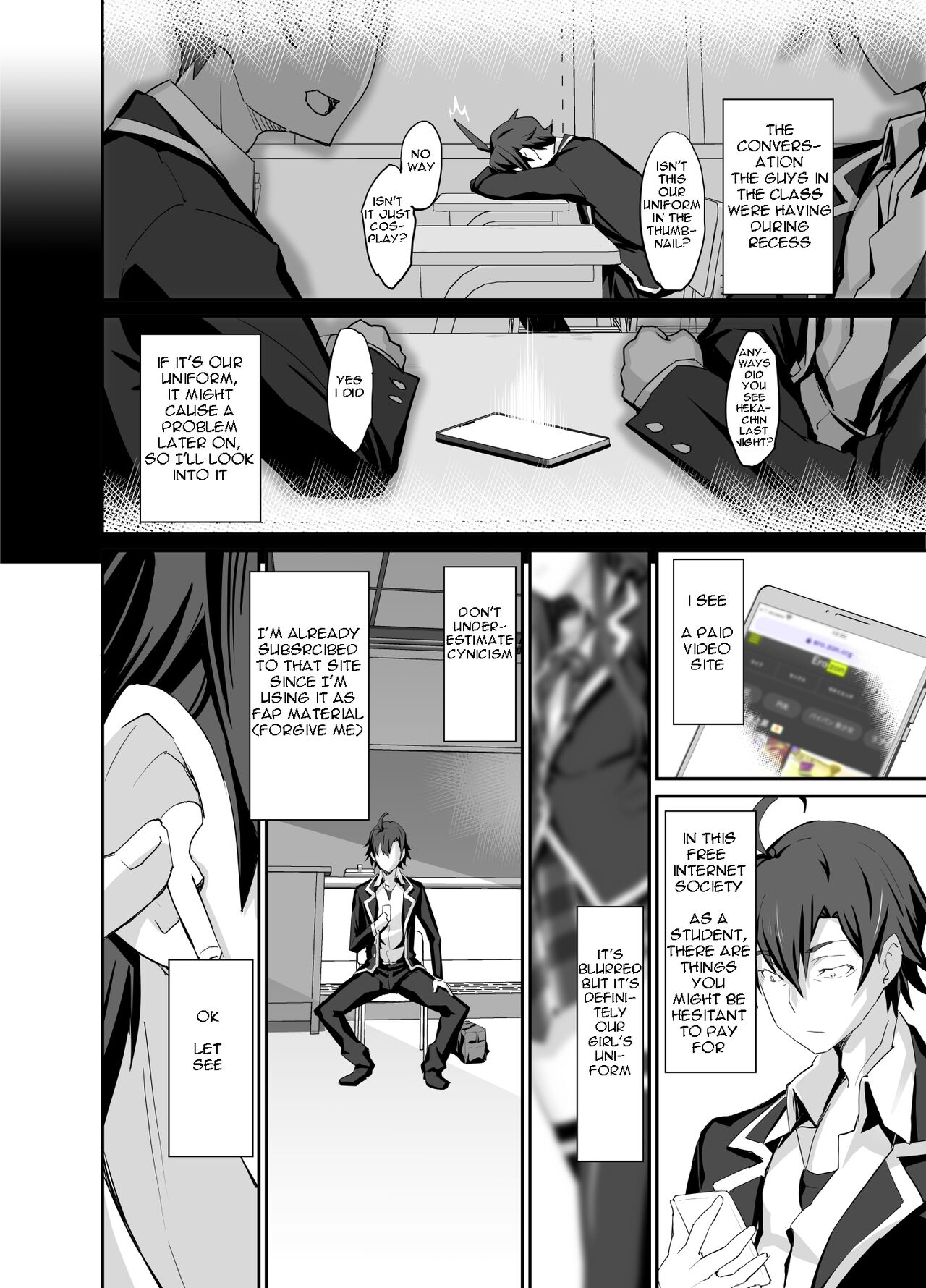Douse Ore no Seishun Love Come wa DT de Owatteiru page 4 full