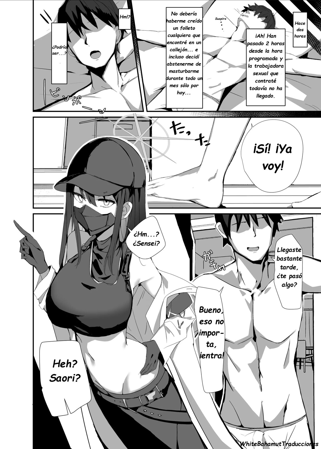 DeliHeal Yondara Saori ga Kite Sonomama Ecchi Suru Hon | Contraté a una Trabajadora Sexual, pero Apareció Saori y así de Repente Tuvimos Sexo. page 6 full