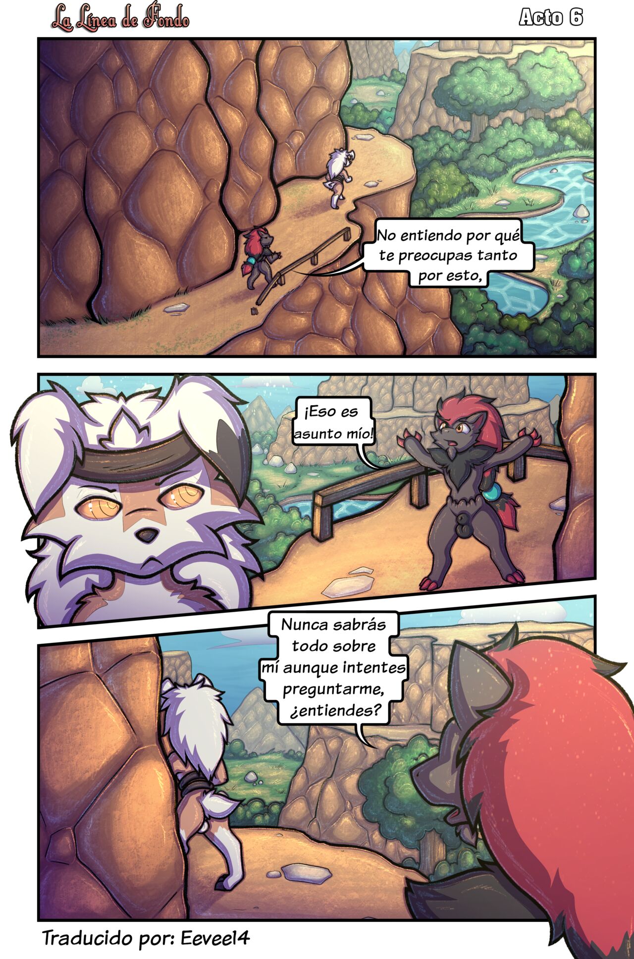 Wanderlust Capítulo 6: La Línea de Fondo page 1 full