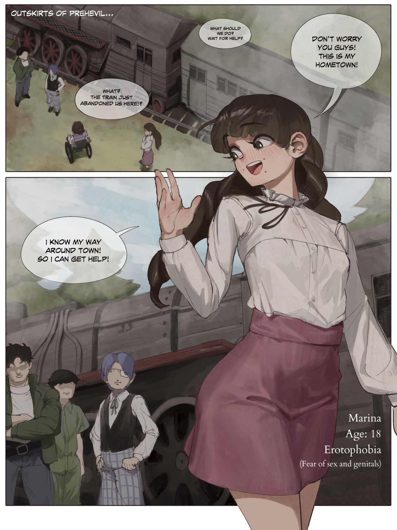 Fear and Hunger 2 -Marina page 1 full