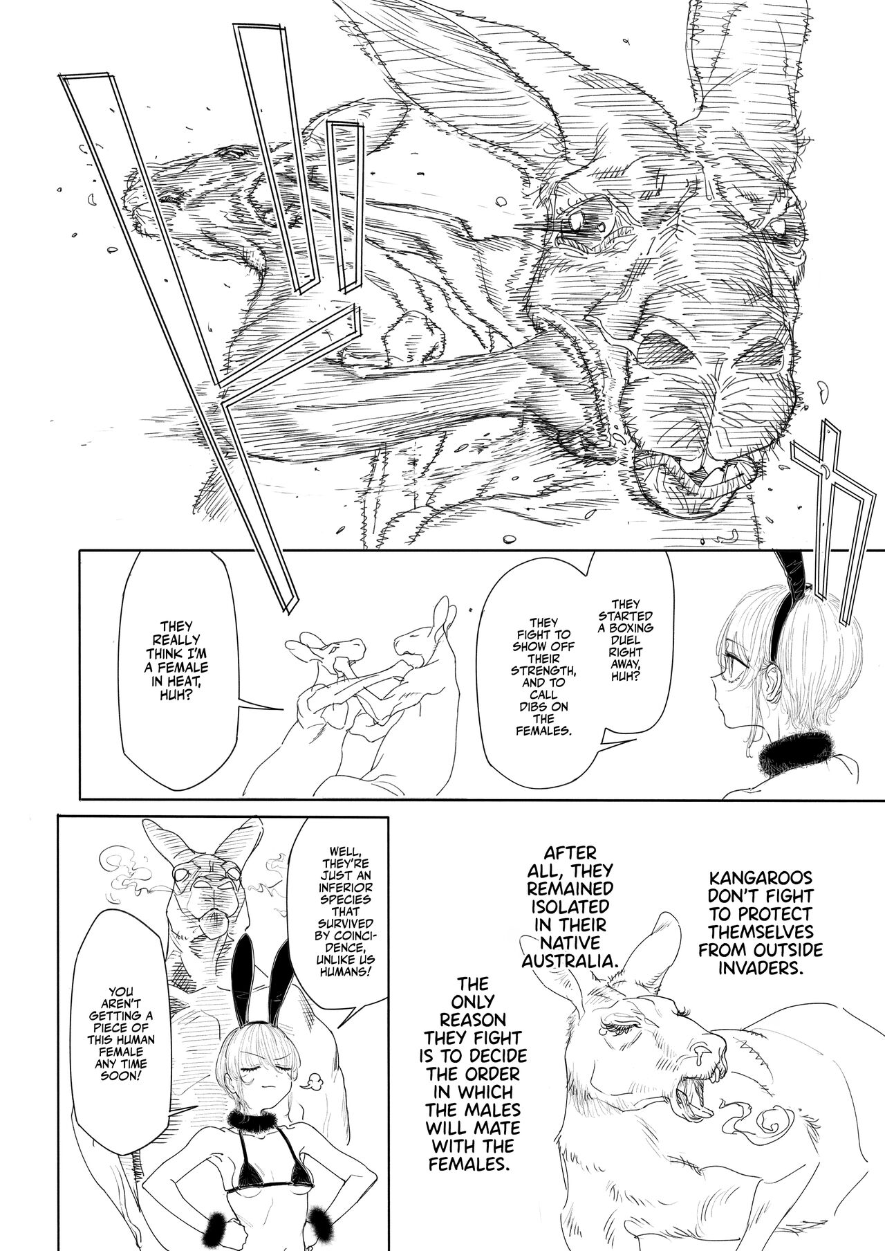 Kangaroo no Kimochi Ii | Kangaroo Fuck! page 6 full