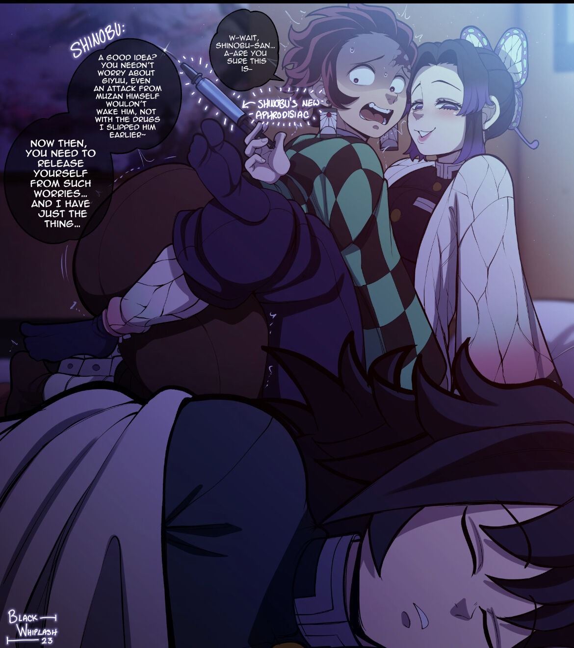 Blackwhiplash page 1 full