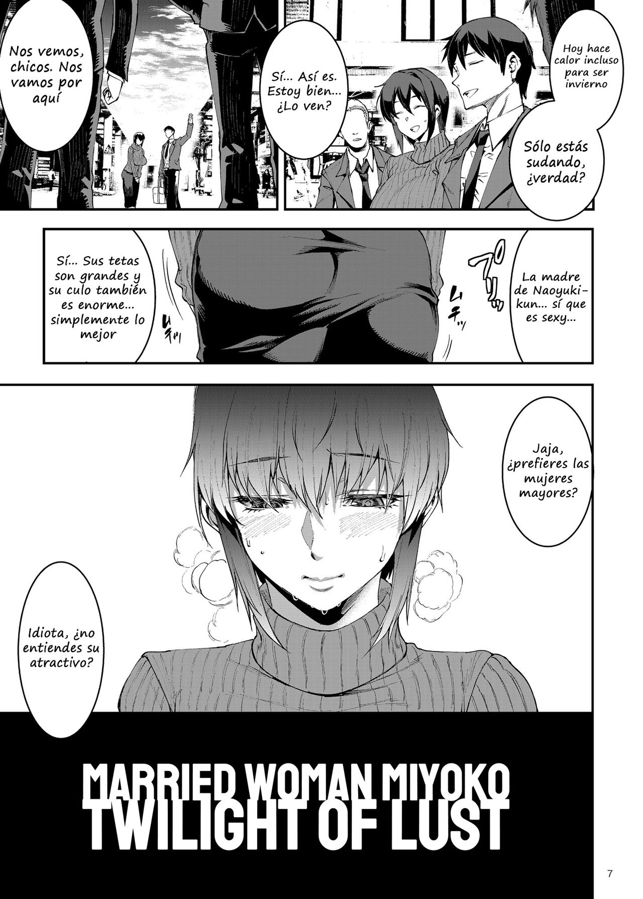 Hitodzuma Miyoko ~Inyoku no Yuugure~ page 7 full