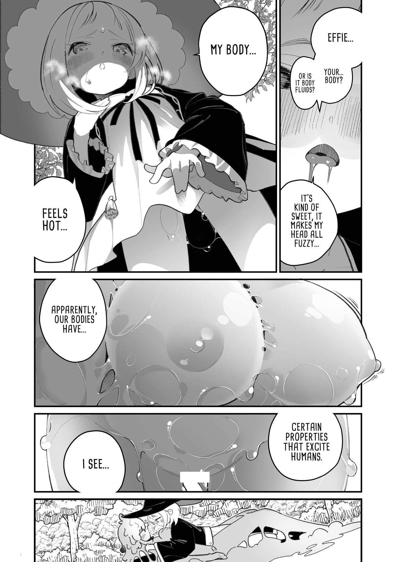 Kairoudouketsu no Chigiri Slime Musume to Ichaicha Nurunuru Yuri Ecchi shite Slime-ka suru Loli Mahoutsukai page 8 full