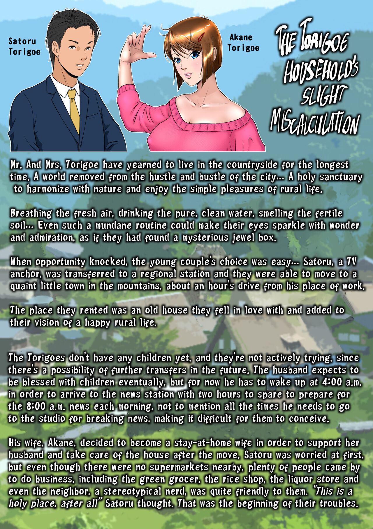 Kakine tsuma II daiichiwa | Wife on the Fence II - Chapter 1 page 5 full