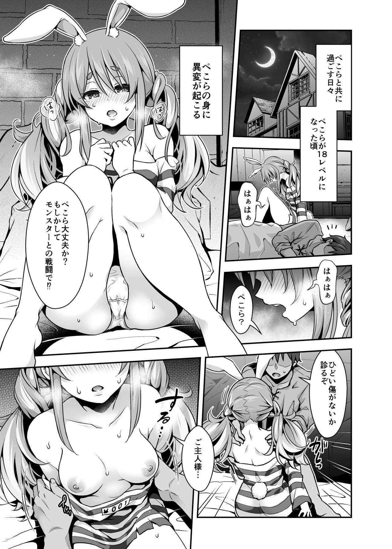 Yasei no Usagi ga Nakama ni Naritasou ni Kochira wo Miteiru page 5 full