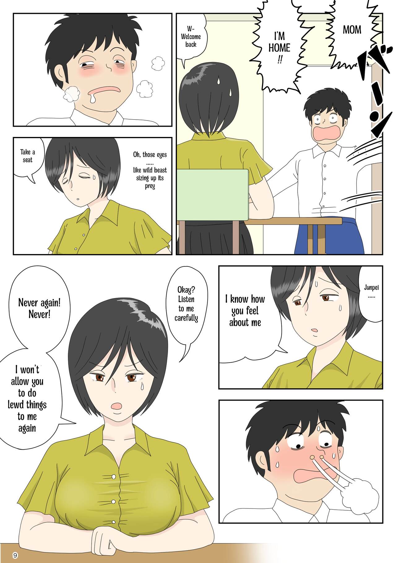 Onaneta Kaa-san 3 ~Ikasareru Watashi~ | Masturbating to Mom 3 ~Driven to the High of Pleasure~ page 9 full
