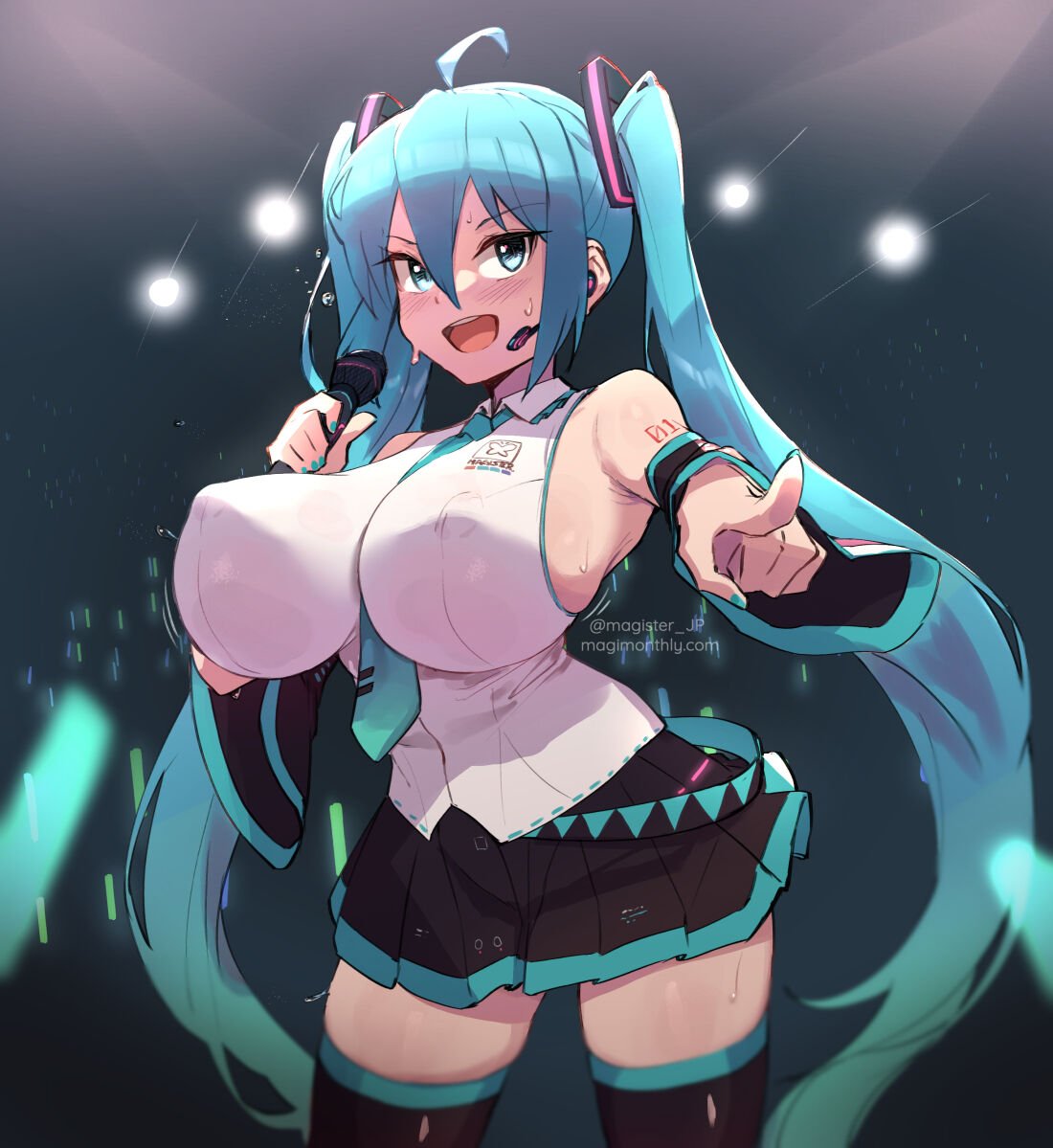 Miku’s Fat Fucking Tats: Everyday I Beg God to Be Reborn as Miku’s Son So I Can Be Raised on Her Rich Creamy Milk page 5 full