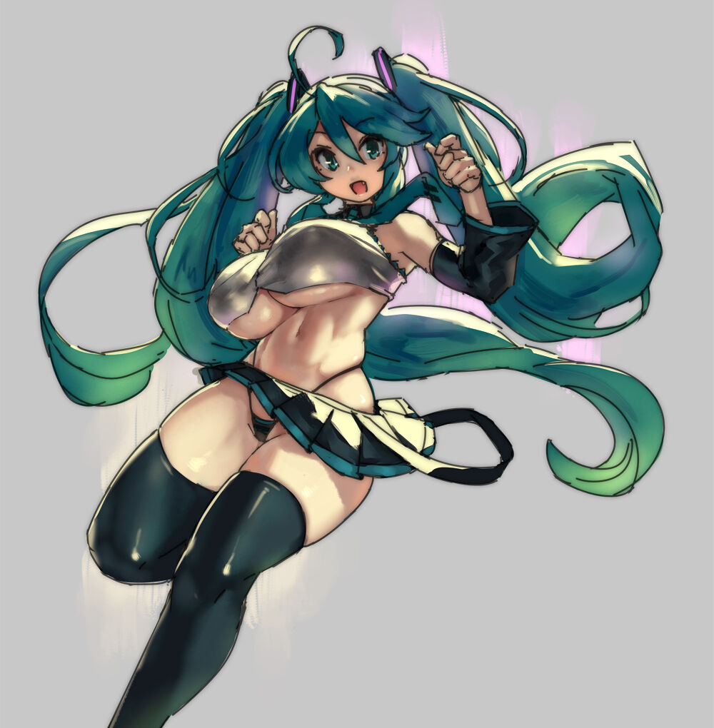 Miku’s Fat Fucking Tats: Everyday I Beg God to Be Reborn as Miku’s Son So I Can Be Raised on Her Rich Creamy Milk page 8 full
