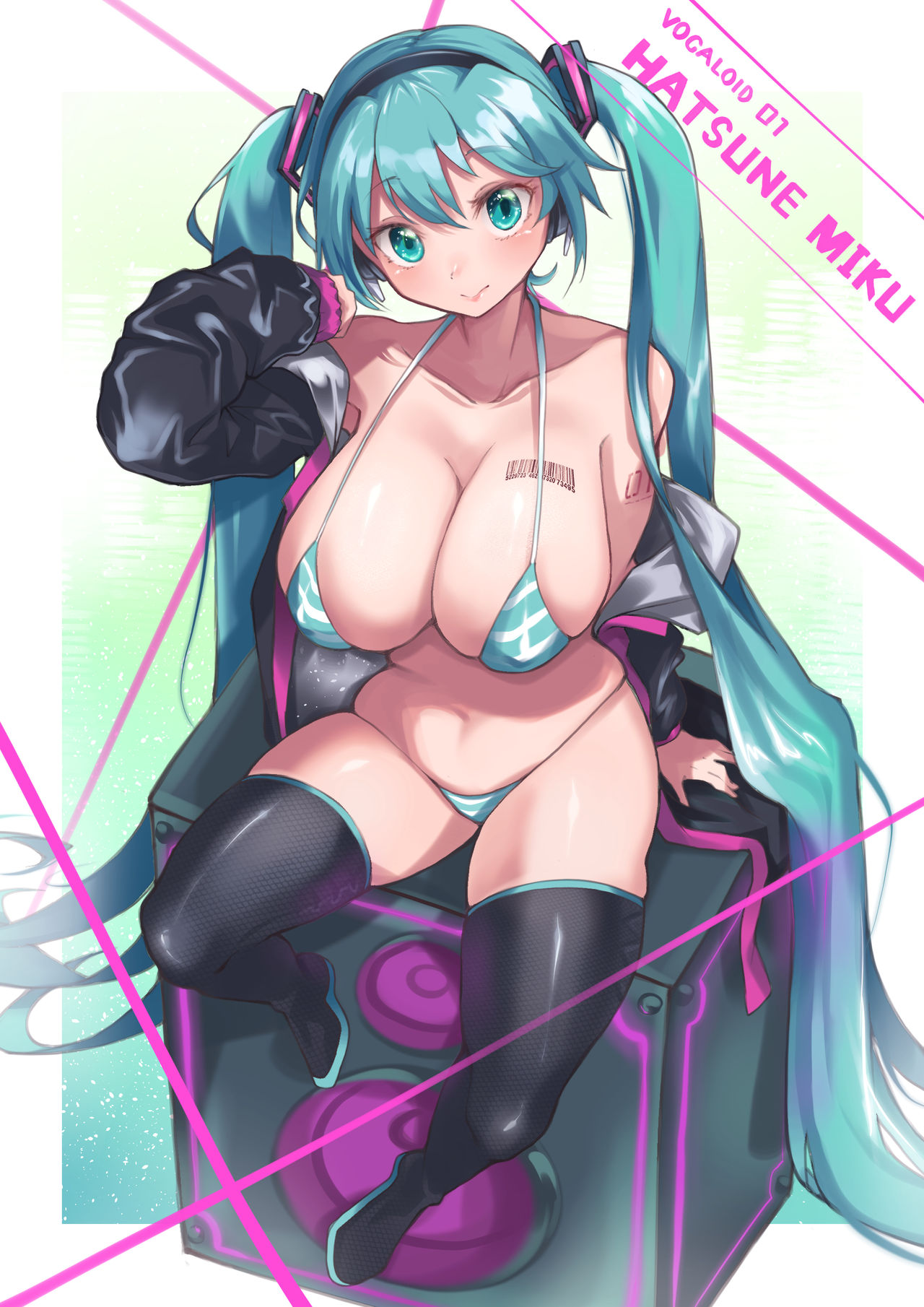 Miku’s Fat Fucking Tats: Everyday I Beg God to Be Reborn as Miku’s Son So I Can Be Raised on Her Rich Creamy Milk page 9 full