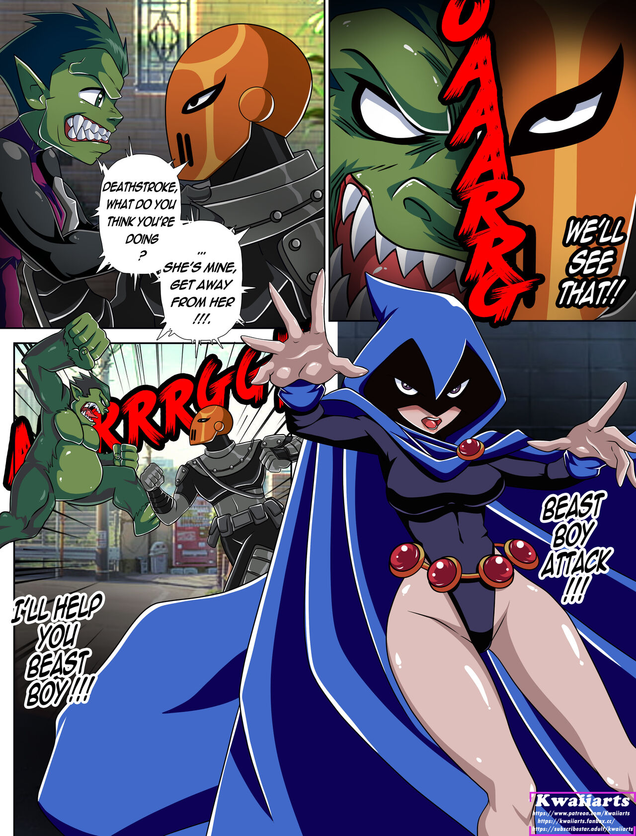 Hot Titans page 3 full