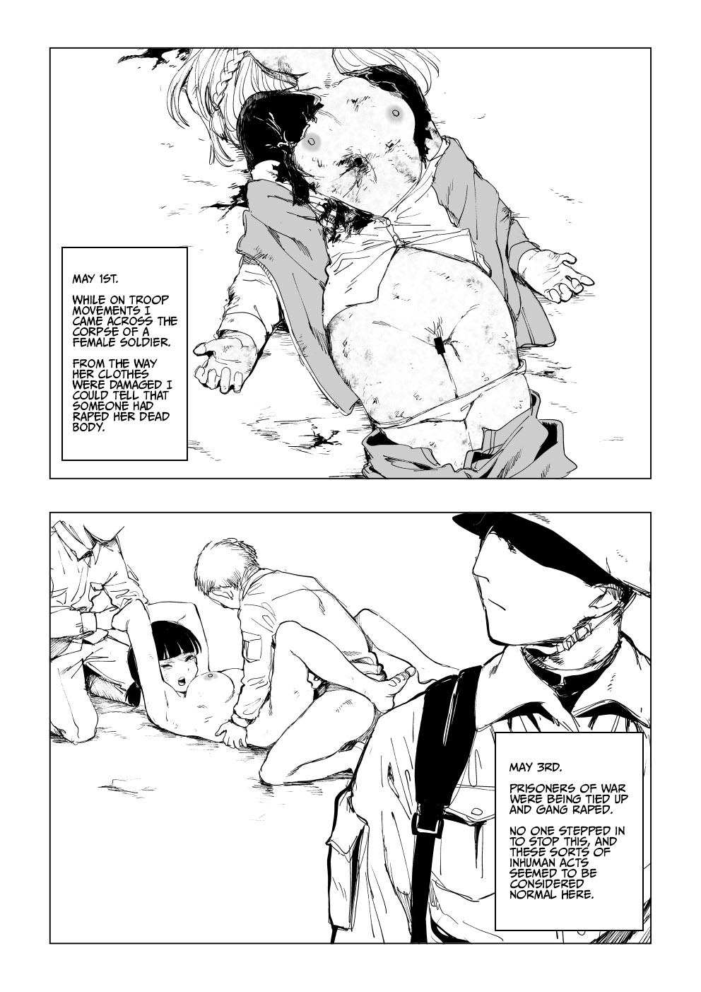 Fallen on the Battlefield - The Memoirs of Private First Class Blaauw  =CBS= page 1 full