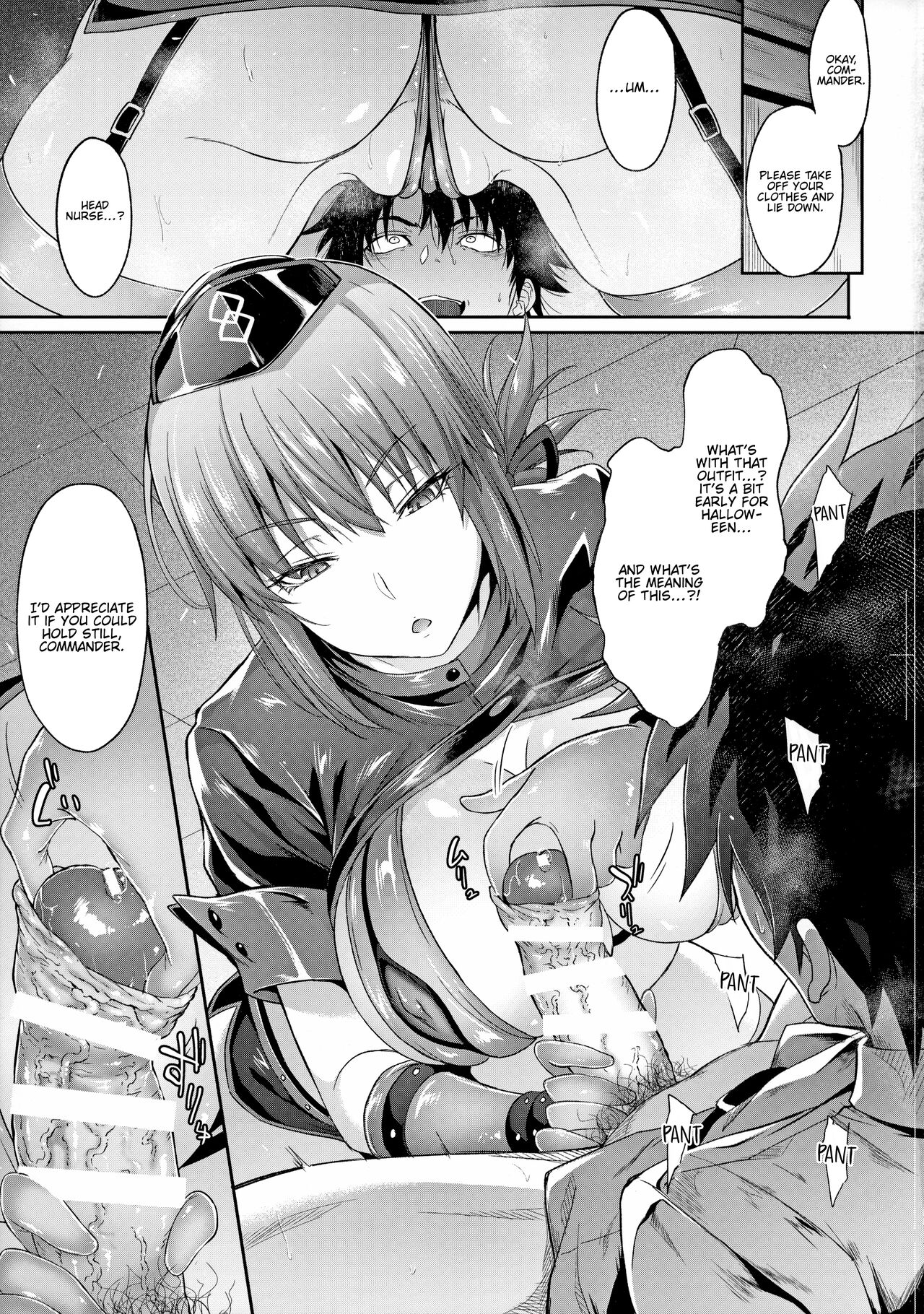 Fuchou no Kenshin Sakusei Treatment | The Head Nurse's Dedicated Milking Treatment page 4 full