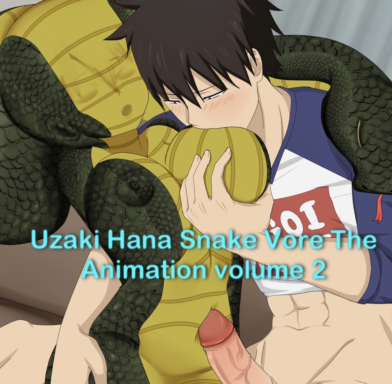 Uzaki Hana snake vore the animation volume 2 page 1 full