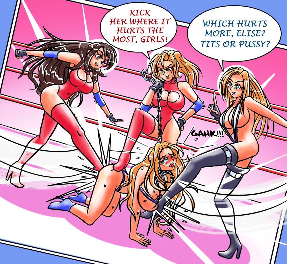Jujudrop Artist Gallery 2 - Wrestling, Catfight, Ryona page 9 full