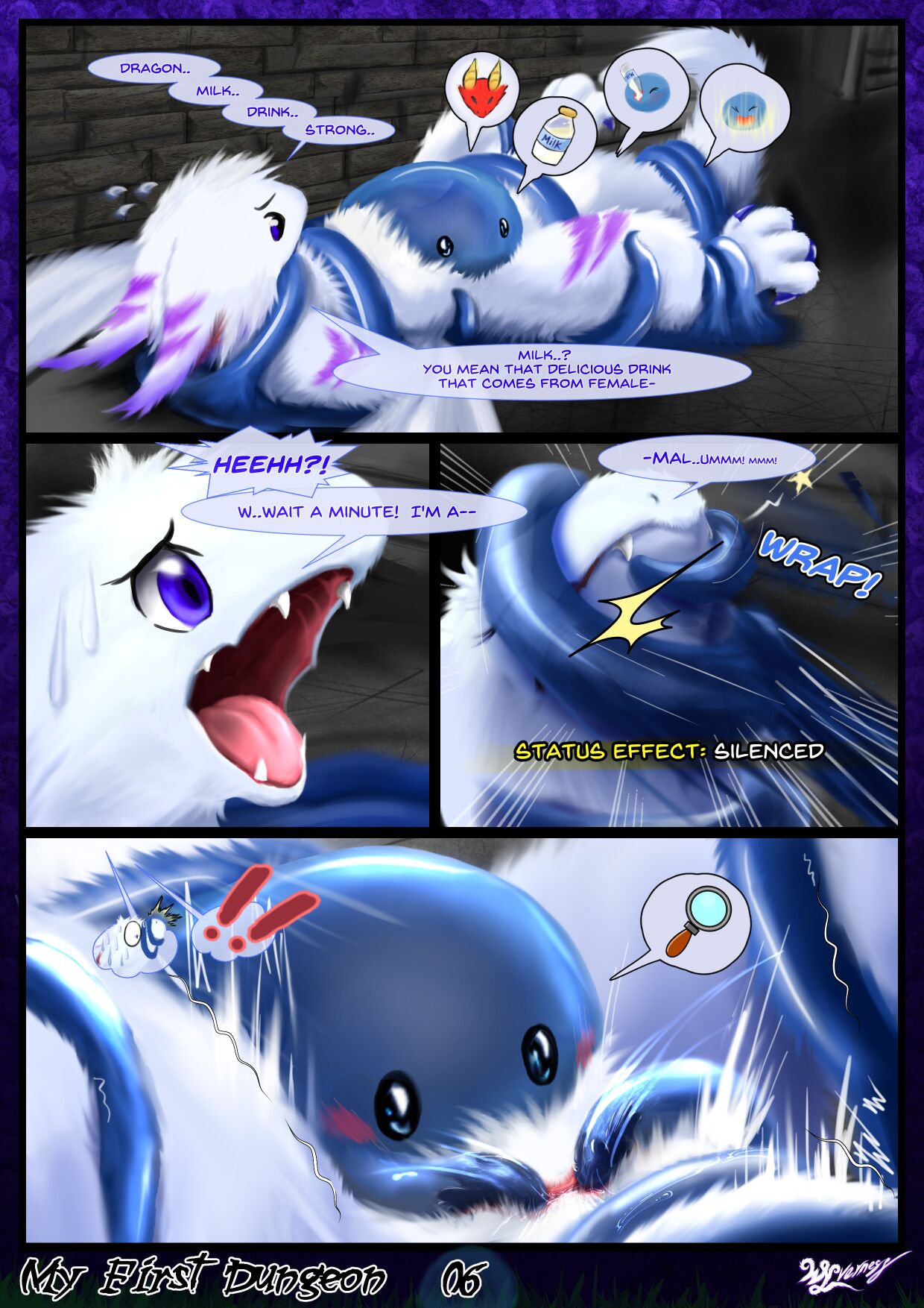 The Four Tails - Chapter One: My First Dungeon page 7 full