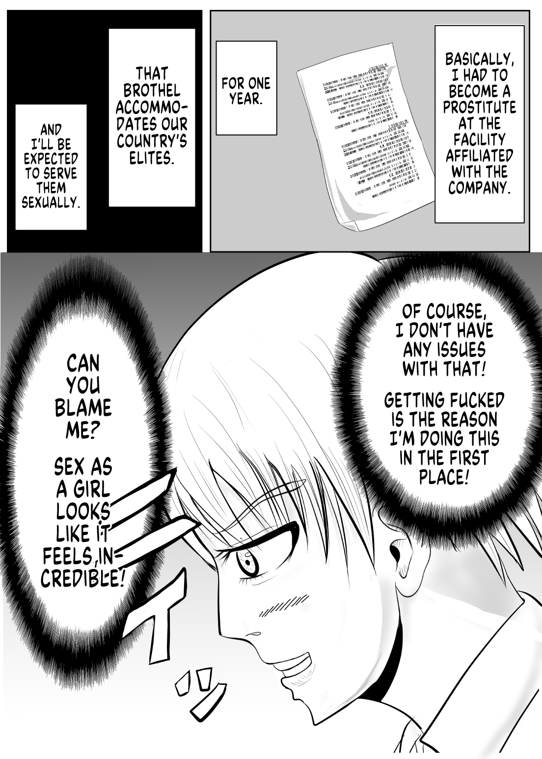 TS o Suru. Seidorei ni Naru | Change Sex and Become a Sex Slave page 10 full