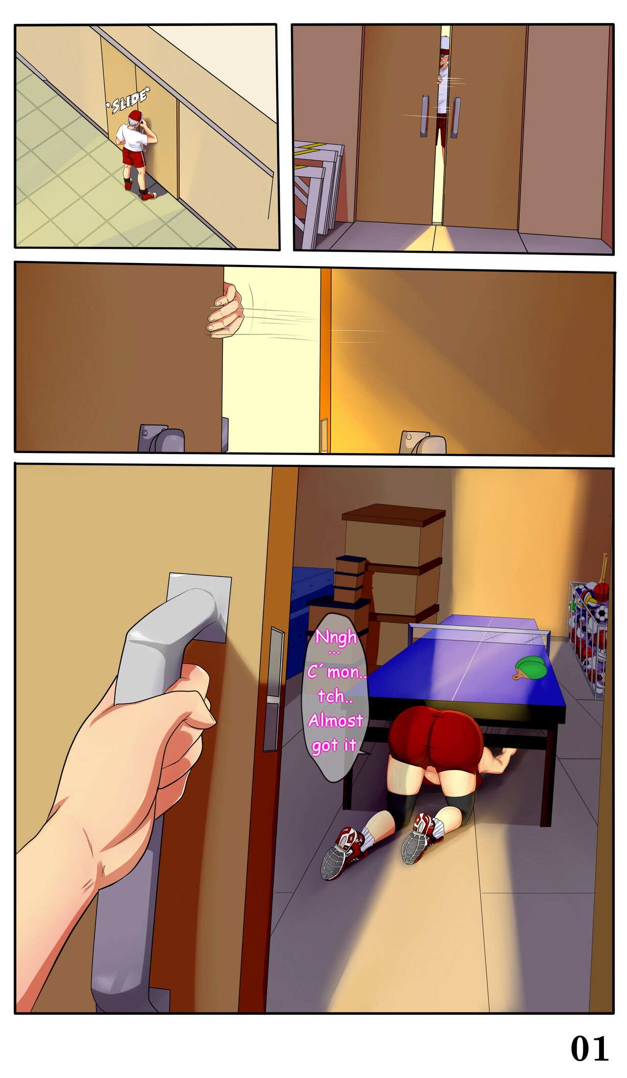 The volleyball player page 2 full