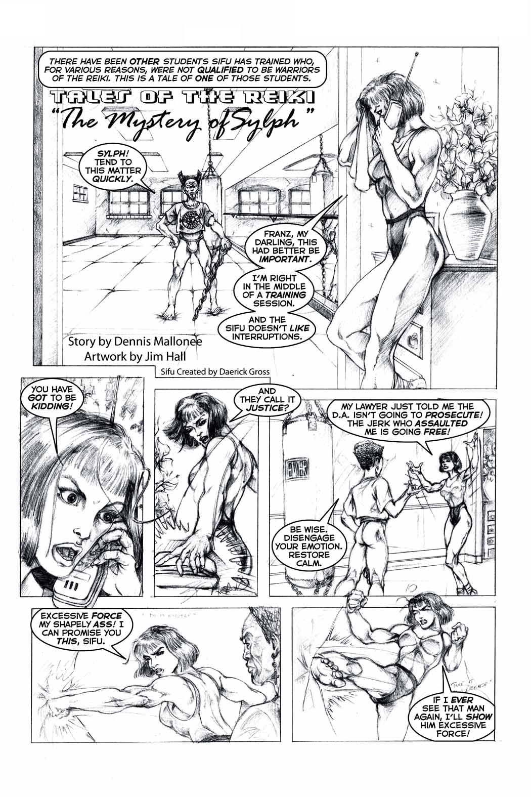 The Mystery of Sylph page 1 full