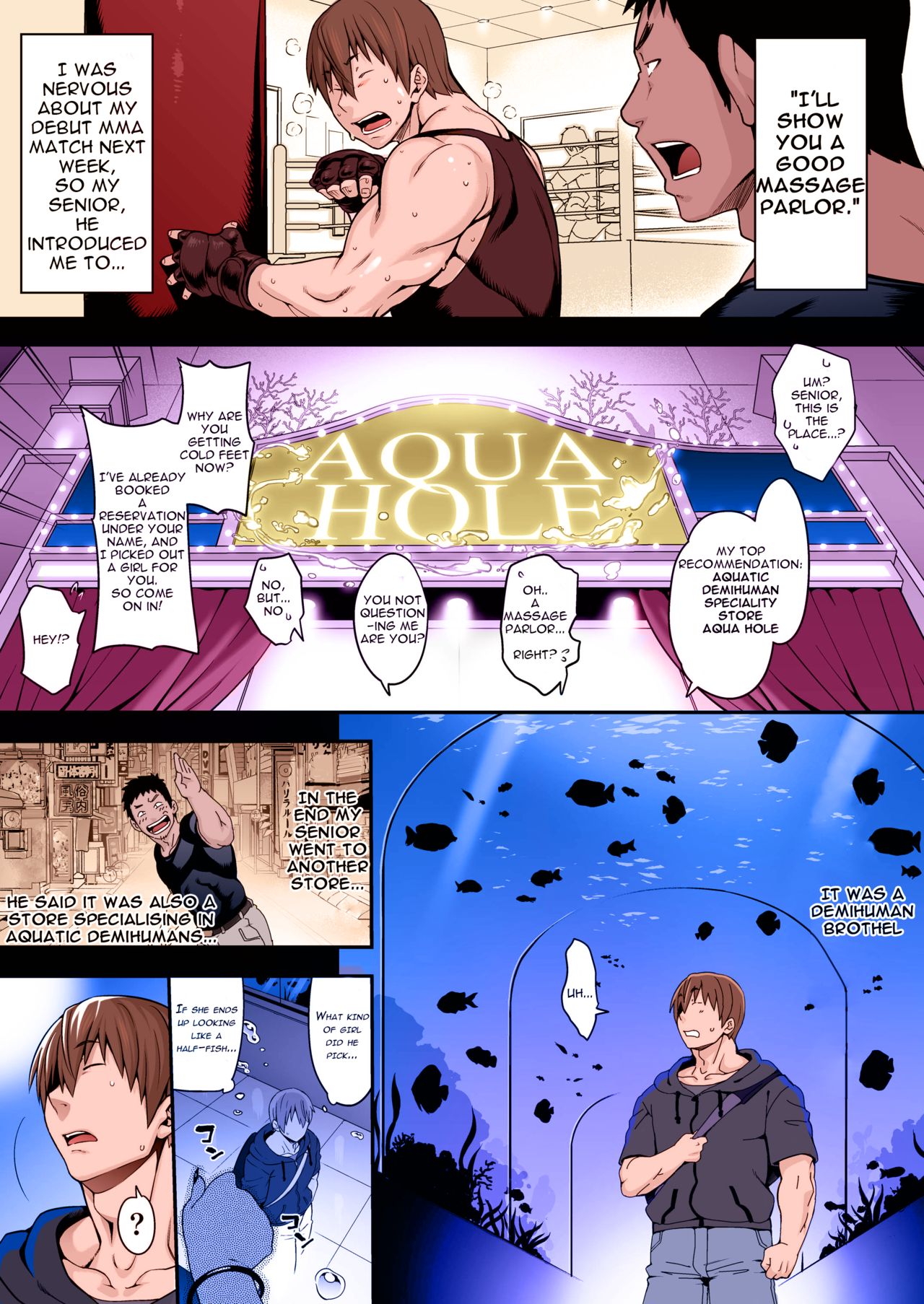 Bubble Shark Princess Akula page 1 full