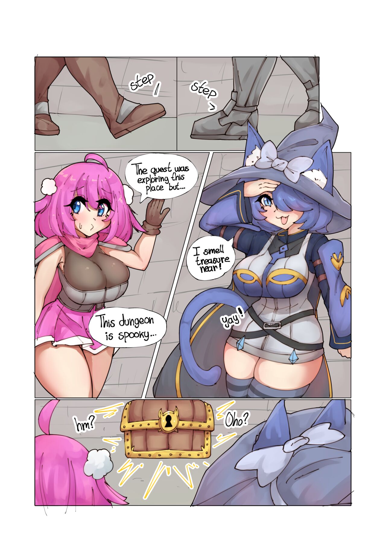Lewd Hero's Daily Quests - Double-Edged Slime page 1 full