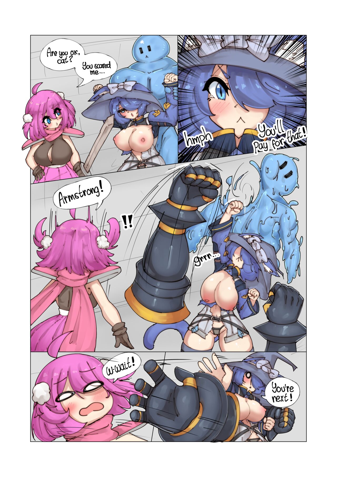 Lewd Hero's Daily Quests - Double-Edged Slime page 5 full