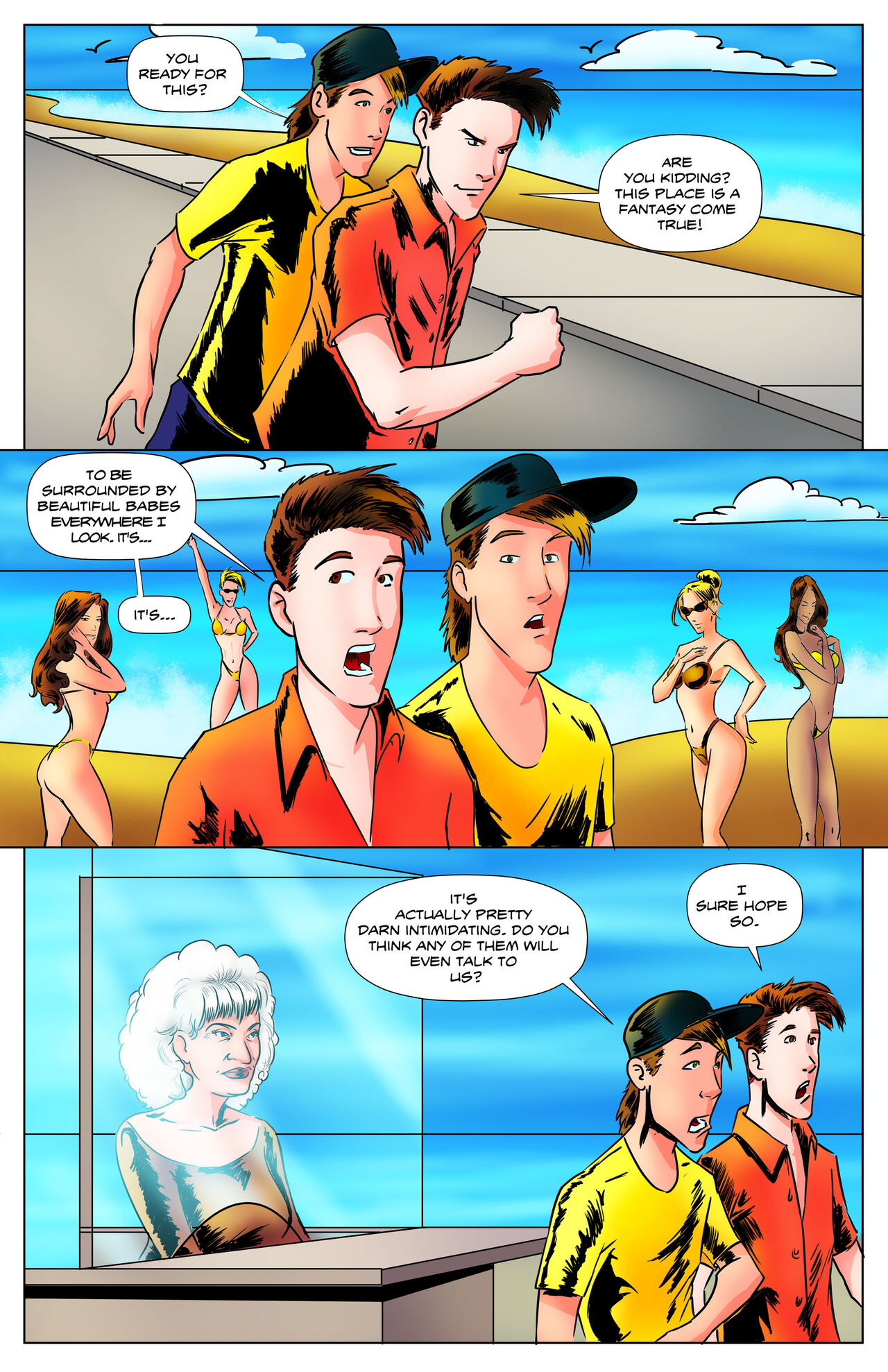 Bikini Beach Gate Crashers page 4 full