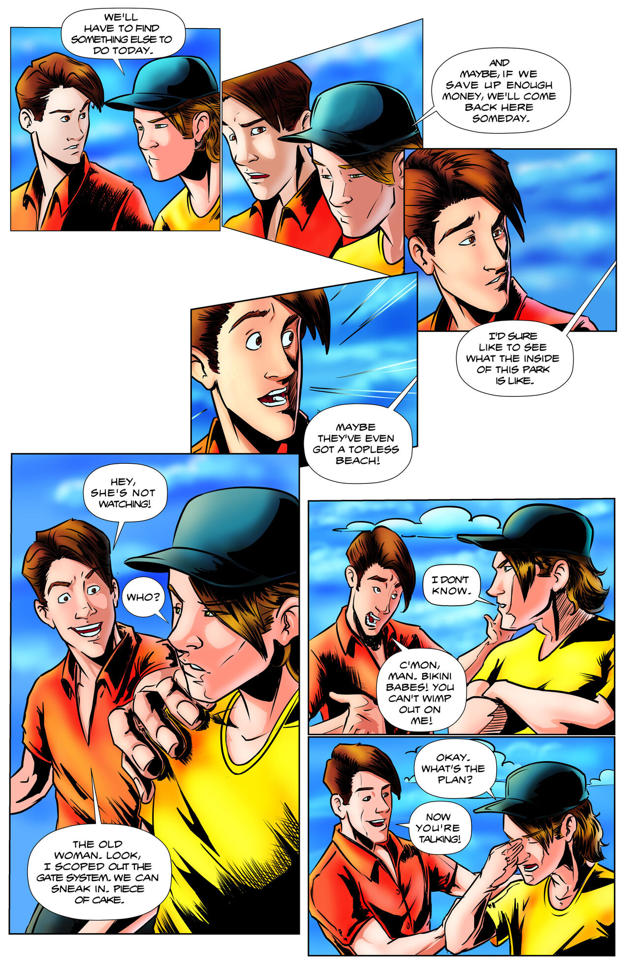 Bikini Beach Gate Crashers page 7 full