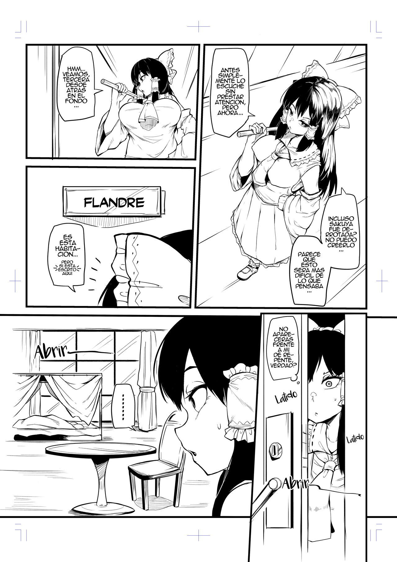 Futanari Furan-chan ga Reimu o Chokyo Suru Manga page 3 full