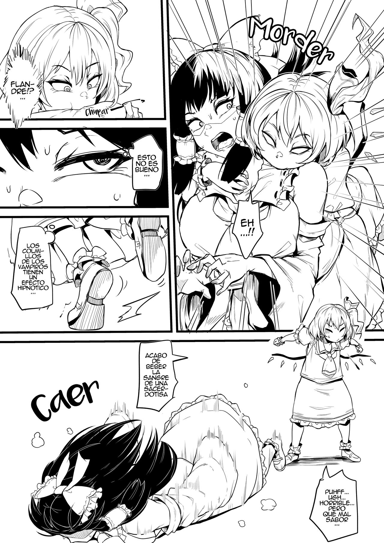 Futanari Furan-chan ga Reimu o Chokyo Suru Manga page 5 full