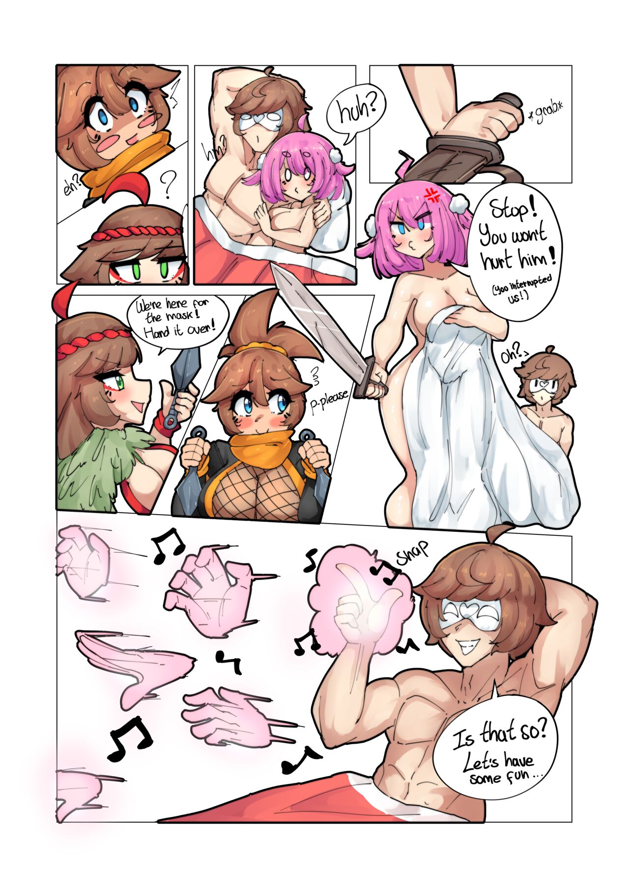 Lewd Hero's Daily Quests - Escort Mission 1,2,3 page 10 full