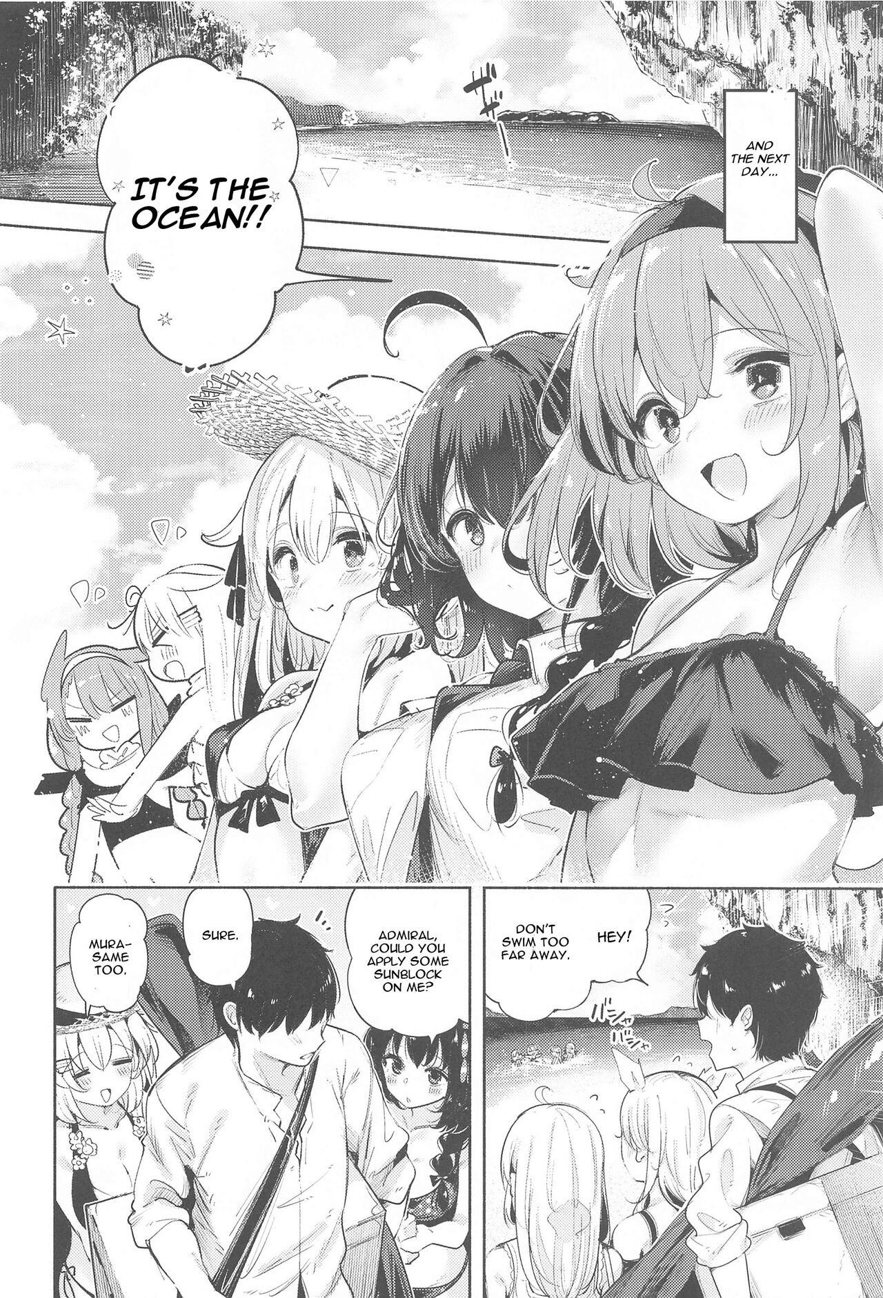 Yamakaze-chan to Private Beach de Yuuwaku Kozukuri Sex page 5 full
