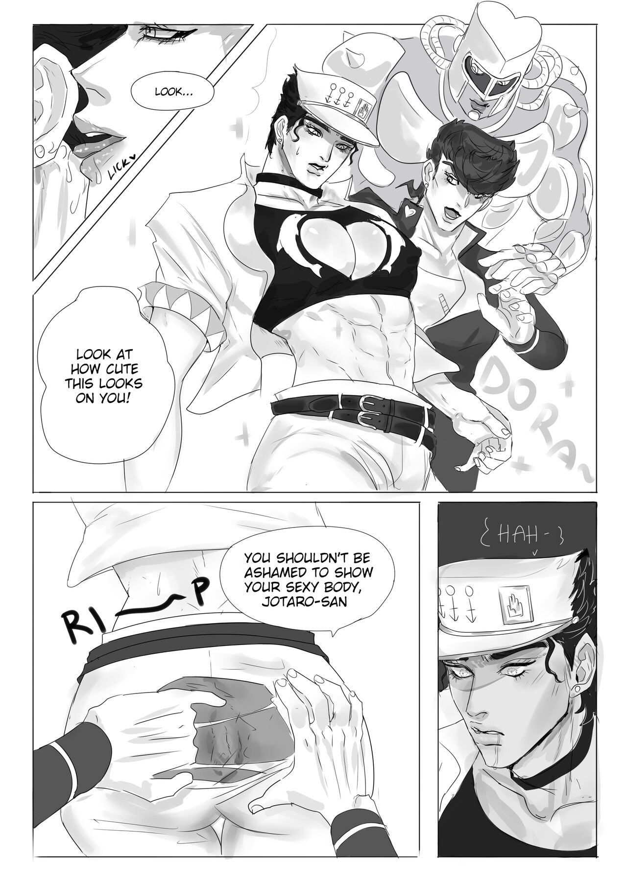 Jsjt comic - Jojo's Bizarre Adventure page 2 full