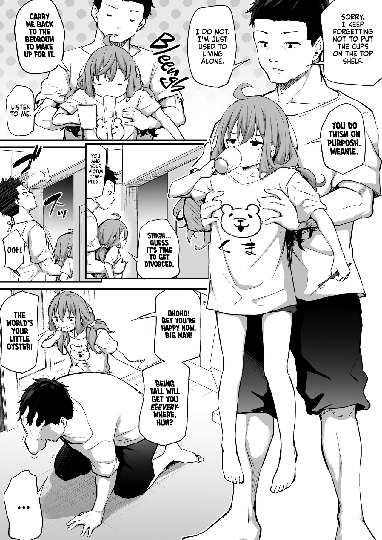 Shinchou-sa Max Fuufu 2 | Extreme Height Gap Couple 2 page 2 full