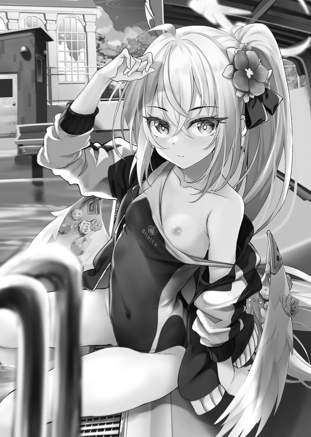 Sukumizu Azusa to Hoshuu Jugyou | Supplementary Lessons with School Swimsuit Azusa page 2 full