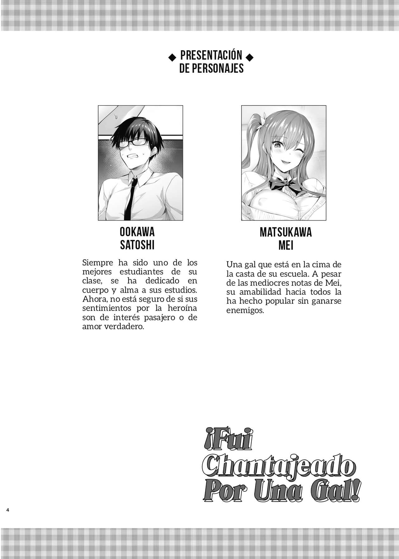 Gal ni Odosareteimasu | ¡Fui Chantajeado Por Una Gal! page 4 full