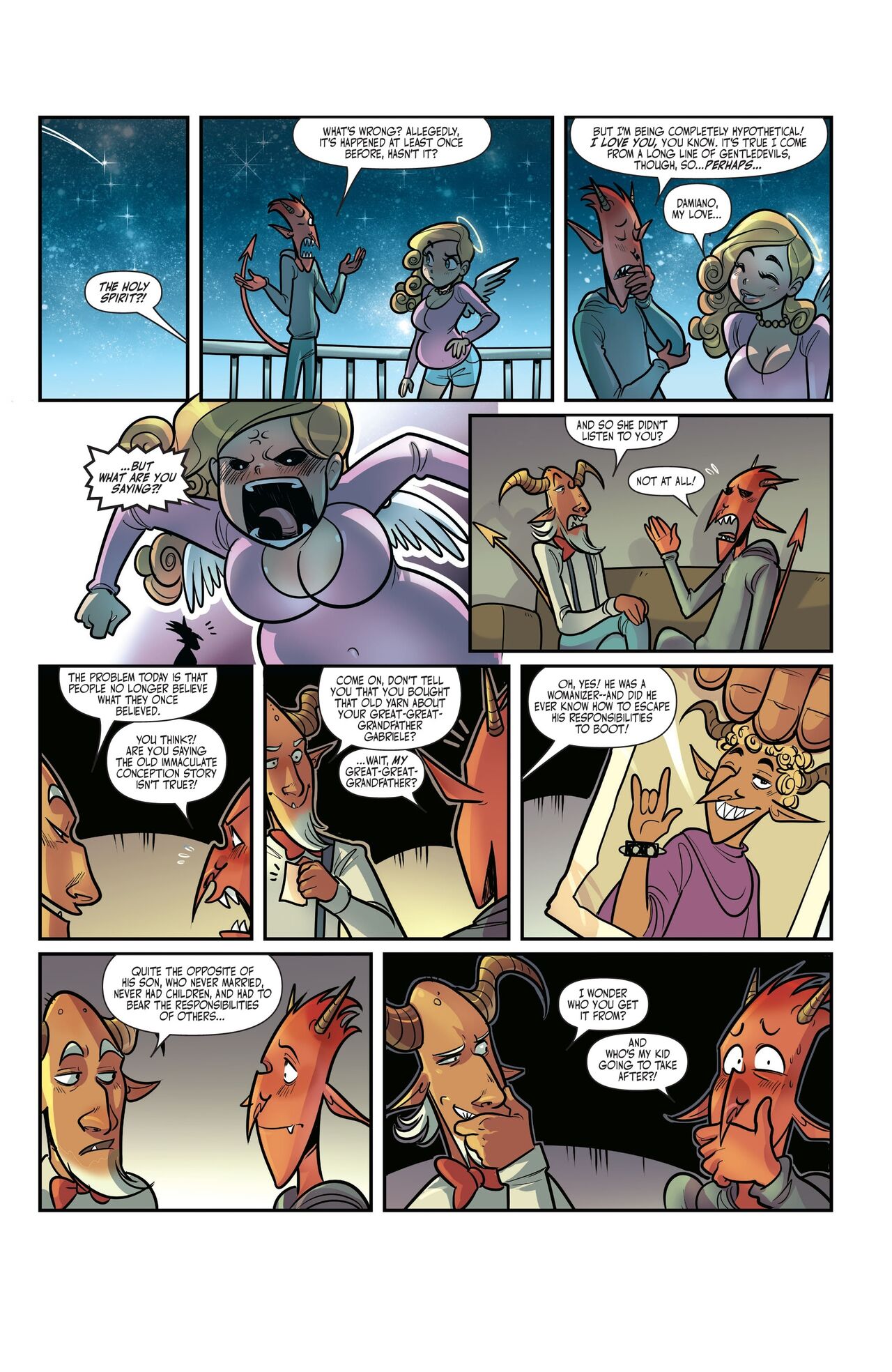 Un/Sacred by Mirka Andolfo Issue 7 of 7 page 4 full