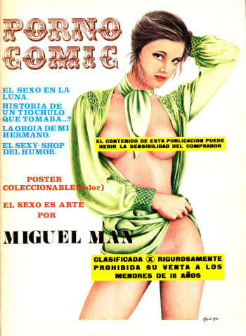 Porno comic cover